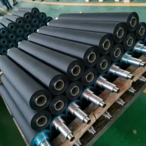 Factory High quality JINHECHENG Coating Rollers PU NBR EPDM Rubber Cutting Service Low Noise Convenient Operation Low Friction