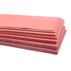 Factory Industrial Shock Colorful Durable Waterproof Low Price High Density Rubber Silicone Foam Sheets
