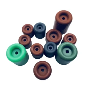 Factory Low Price Durable Flexible Cylindrical EPDM SBR Nature Rubber Door Holder Stopper Rubber Stopper with Hole