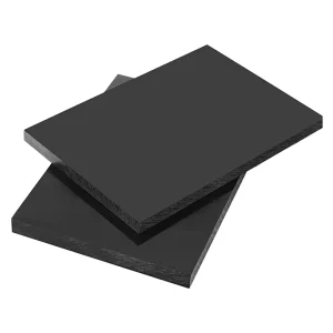 Factory Neoprene Rubber Sheet Customized CR Rubber Pad Industrial Anti Skid Acid and Oil Resistant Black