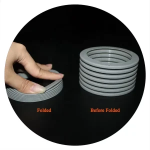 Factory OEM Custom High-Pressure-Resistant NBR EPDM Silicone Accordion Rubber Bellow Food-Grade Silicone Bellows