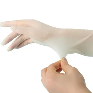 Factory Power Free Sterile Rubber Gloves Disposable Latex Surgical Hand Gloves for Surgery