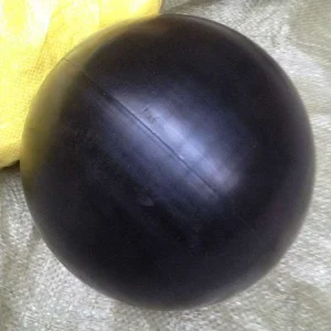 Factory Price High Temperature Resistance Natural Material Big Solid 200mm Nature Rubber Ball