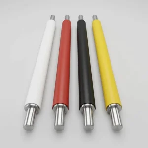 Factory Price Industrial High-temperature Resistant Custom Silicone Rubber Roller, Cutting Service, Model 010-2