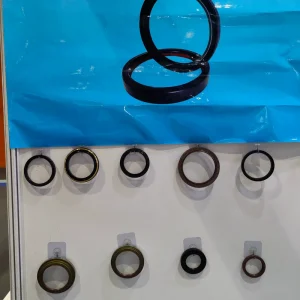 Factory Price Instock Custom Color Double lip TC Oil Seal FKM HNBR NBR EPDM Silicone Elastic Material DBC 20 100C