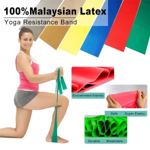 Factory Price Resistance Bands Exercise Latex Rubber Bands for Fitness Yoga Training Gym