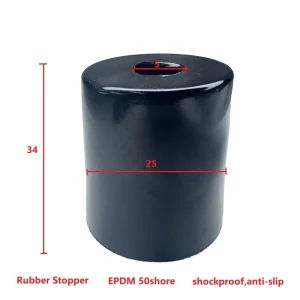 Factory Price Soft Shockproof Silicone Rubber Plug Rubber Feet Rubber Stopper for Auto