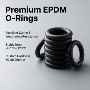 Factory Price Steam Resistant Food Grade EPDM O Ring FDA Compliant Sealing for Beverage and Food Processing Machinery