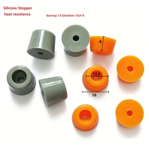 Factory Price Supply High Quality Heat Resistant Silicone Rubber Caps Rubber Plug