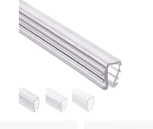 Factory Price U-Channel Rubber Strip Plastic Seal Gasket Edge Guard for Doors and Windows