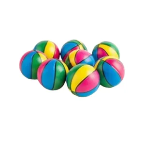 Factory Priced Mini Rubber Hollow Bounce Ball Hot Sales Toy Balls