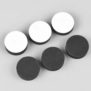 Factory Produced Black Self Adhesive EVA Foam Pad Non Slip Shock Absorption Furniture Washer for Coffee Table Rubber Product