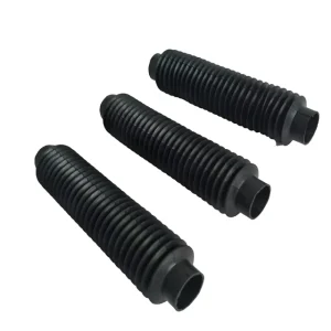 Customized Flexible Hydraulic Cylinder Round Bellow Cover Excellent Elasticity And Wear Resistance For Screw Guard Shield