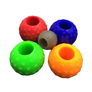 Factory Rubber Silicone Ball With Hole Massage Ball