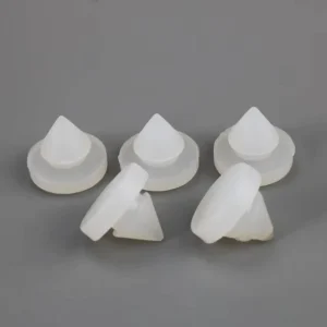 Factory Sale Custom Size Transparent Black Color Silicone Rubber Plug Stopper Sealing Parts for 2mm 4mm 6mm 8mm Holes