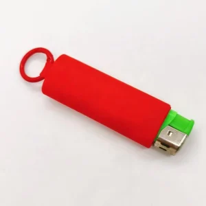 Factory Soft Rubber Lighter Cover Case Sleeve Holder Waterproof Silicone Pouch for Bic Lighter