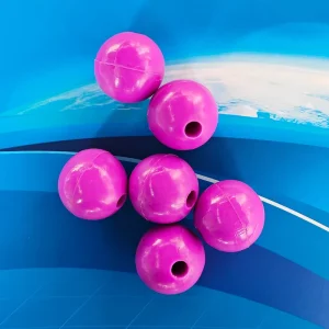 Factory Soft Solid Silicone Rubber Ball With Hole