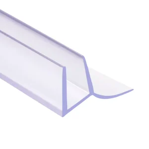 Factory Supply 513006 PVC Plastic Bathroom Glass Door and Window Seal Strip for 4mm 6mm 8mm Glass
