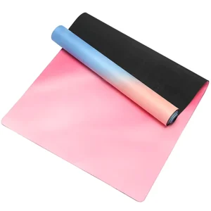 Factory Thick Oval Natural Rubber Anti Slip Custom Pilates Vegan Pill Shape Arch Yoga Mat