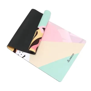 Factory Type Yoga Matt Non Slip Performance Microfiber Rubber Suede Folding Large Yoga Mat