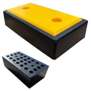 Factory Warehouse Van Truck Trailer Loading Dock Molded Rubber Buffer Blocks Dock Bumpers Custom Molding Cutting Available