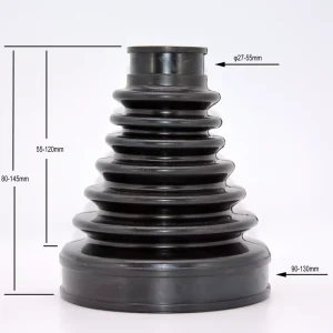 Factory customized high quality silicone rubber dust boot flexible rubber dust cover rubber auto part dust cover boot