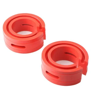Factory direct Sale Red Car Shock Absorber Rubber Suspension Spring High strength Automotive Buffer Model 01 Packaging Options