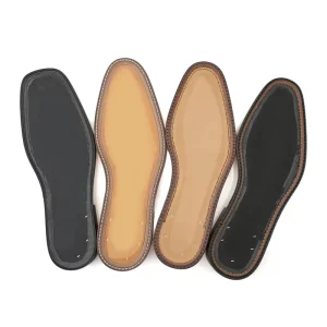 Fashion Durable Lightweight Rubber Shoe Soles with Heel for Men’s Dress Shoes