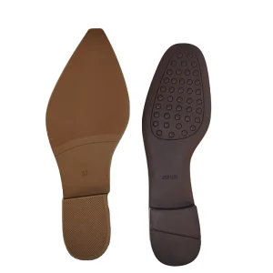 Fashion Lightweight Dress Shoe Sole Durable Soft Rubber Leather Material Sole for Shoe Making