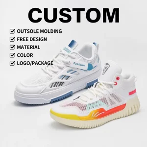 Fashionable Casual Designer Athletic Shoes Unisex Height increasing and Shock absorbing Walking Shoes Custom logo Running Shoes