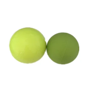 Feet Massage Back Trigger Therapy Ball 63mm Silicone Rubber Lacrosse Ball Rubber Massage Roller Ball