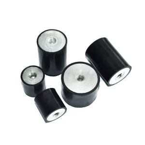 Female Thread Rubber Mounts Isolators Anti Vibration Rubber Block Rubber Buffer
