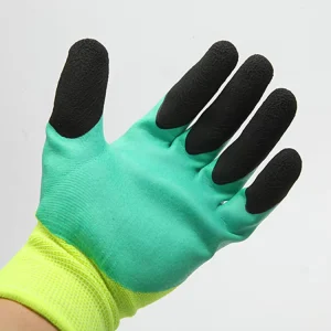 Fingerless Work Gloves Cut Resistant Level 3 for Mechanics Gardening Warehouse Touch Screen Dexterity Men Women
