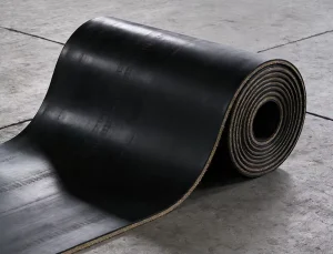 Fire Resistant Rubber Conveyor Belt with Adjustable Speed Waterproof Custom Layers
