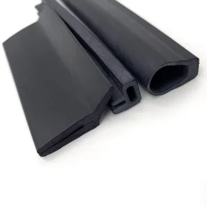 Fireproof Curtain Wall Extrusion U-Shape T-Type EPDM Sponge Glass Window Sliding Door Silicone Rubber Seal Strip