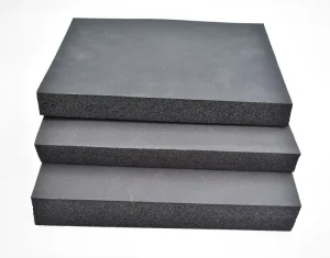 Fireproof NBR PVC Premium Rubber Foam Sheet Roll Black 6-30mm Thickness ROHA REACH CE Certified Density 10-70 for Angle Bead
