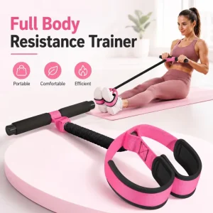 Fitness Durable Pedal Resistance Band Thickened Latex Tubes Soft Foam Fabric Universal Application Abdomen Waist Arm