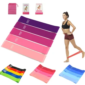 Fitness Gum Custom LOGO Elastic Rubber Bands for Fitness Workout Equipment Training Exercise Gym Strength Latex Resistance Bands