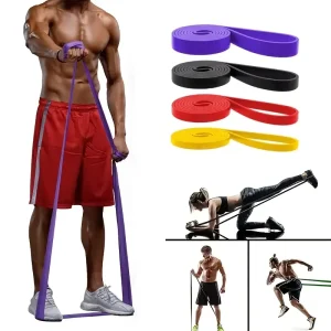 Fitness Loop Resistance Bands Set Latex Rubber Eco Friendly Durable Gym Workout Home Sport Bands