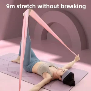 Fitness Stretching Resistance Bands for Strength Training and Bodybuilding High Elastic Family Yoga
