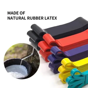 Fitness Workout Training Equipment Gym Yoga Exercise Heavy Duty Resistance Bands 100% Natural Latex High Elastic Force