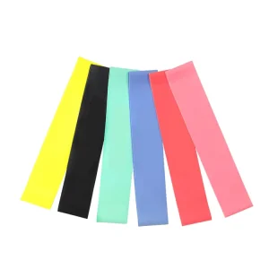 Fitness Yoga Exercise Bands Made of Durable Latex for Resistance Training