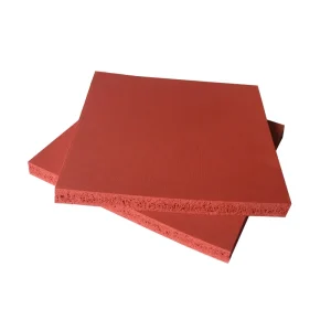 Flame Retardant Foam Pad Low Density Soft Silicone Rubber Sheet Firm Silicone Sponge Rubber Foam Sheets