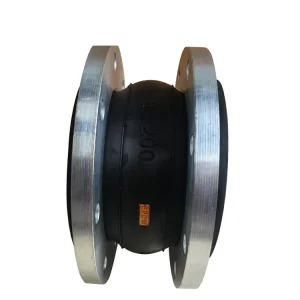 Flanged Connector Coupling Pipeline Bellows Compensator NBR Rubber Expansion Joint