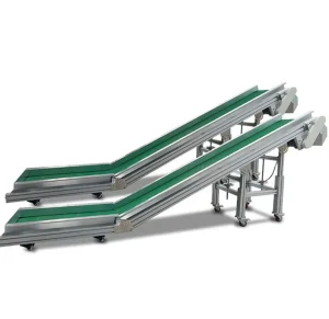 Flat Mini PVC Belt Conveyor Equipment Ball Transfer Conveyor Auto Assembly Food Conveyor