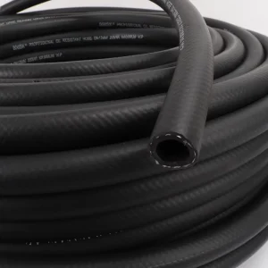 Flexible 3/4-Inch Black NBR Rubber Fuel Hose, Propane Gas Line with Cutting Service