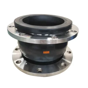 Flexible Bellow Anti-Vibration High-Pressure Stainless Steel Flange Single-Ball Rubber Joint