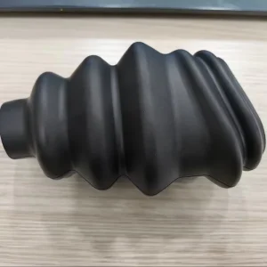 Flexible Black Rubber Dust Cover for Industrial Machinery with Anti Vibration and Dustproof Features Seal
