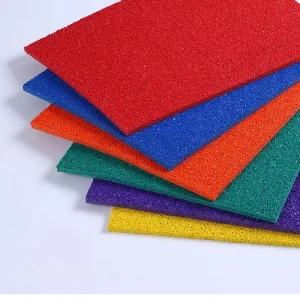 Flexible EPDM Rubber Granules for Multi Sport Court Flooring & Playground Shock Absorption Eco Friendly