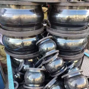 Flexible EPDM Rubber Metal Bellow Expansion Joint with Flange